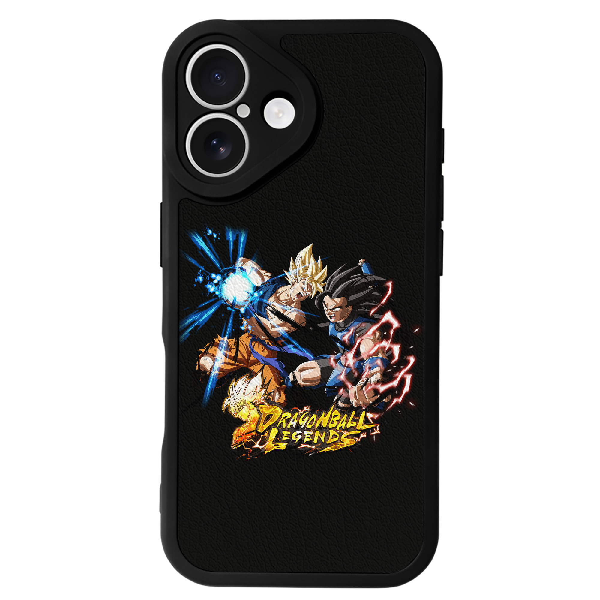 （画像用） ドラゴンボール DRAGON BALL 【iPhone 16シリーズ対応】シリコンスマホケース（レザー調） 材質：シリコン